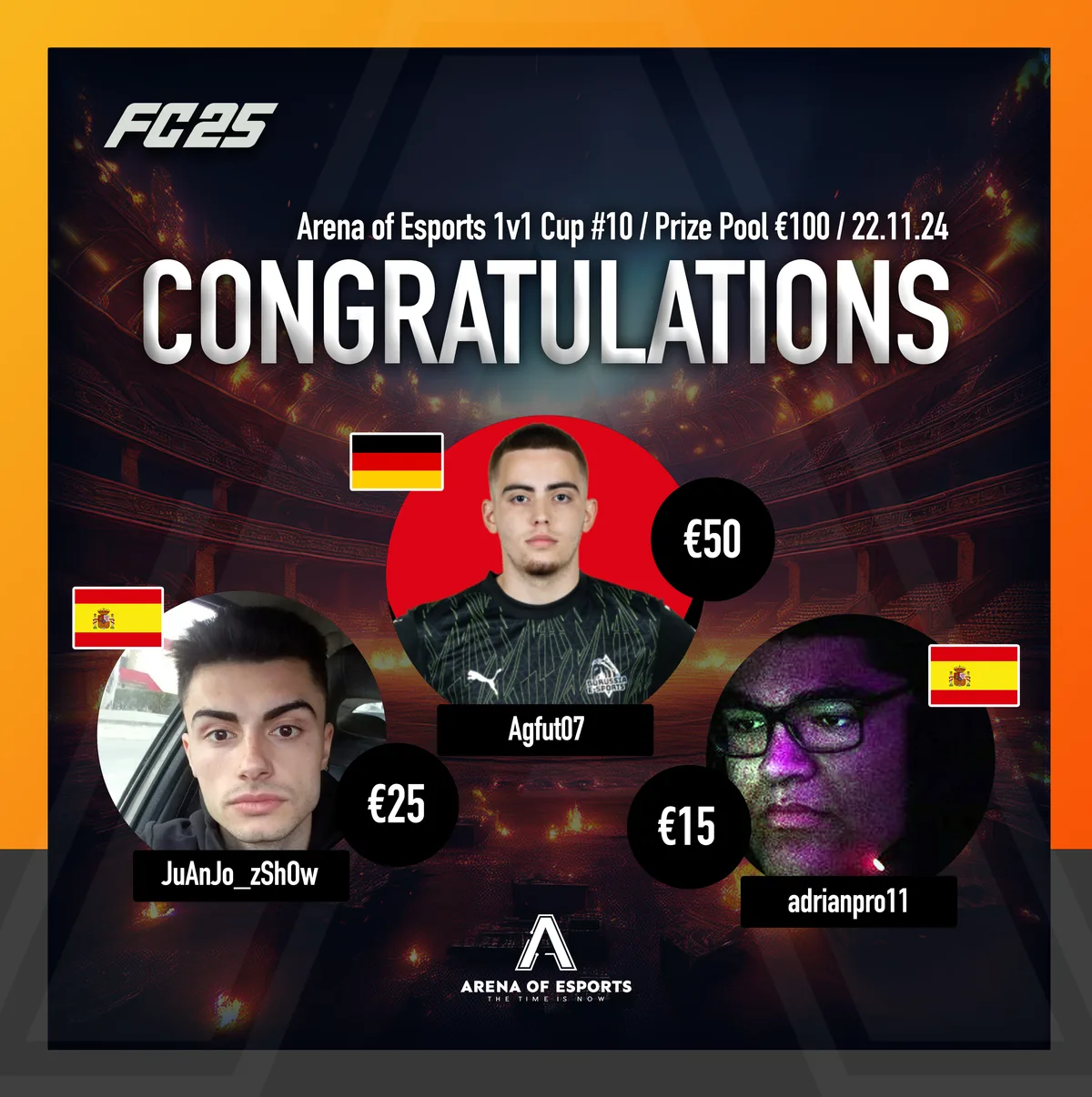 FC25 1v1 Community Cup poster